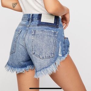 NWT Free People / One Teaspoon Denim Shorts